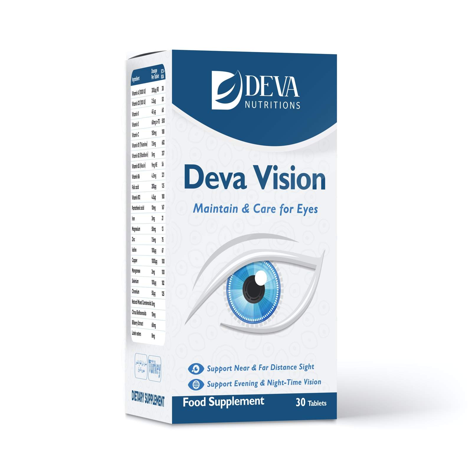 Deva Vision 30 Tablets